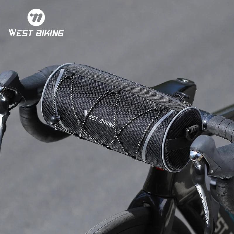 West Biking Fahrrad Front tasche 2l große Kapazität wasserdichte multifunktion ale Fahrrad Lenker Tasche tragbare MTB Rennrad Rahmen Tasche Image