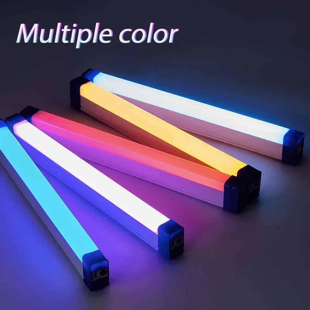 LED Video Licht Zauberstab Handheld Hängen Füllen Licht Fotografie Lampe Wiederaufladbare Nachttisch Lampe Licht Stick für Vlog Live-Streaming