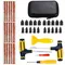 Auto Motorrad Reifen Reparatur Kit Punktion Stecker Werkzeuge Reifen Punktion Notfall für Reifen Streifen Rühren Kleber Reparatur Tool Kit