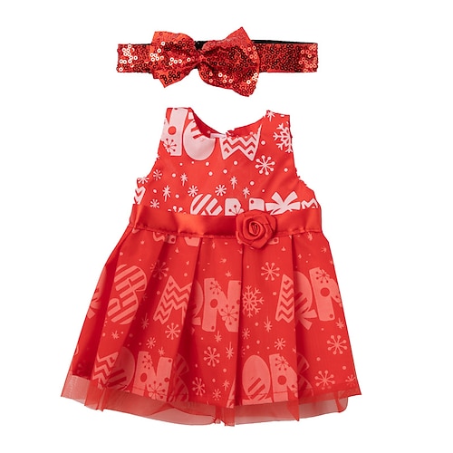 18 Zoll Mädchenpuppe Weihnachtsgeschenk Kleidung und Zubehör Set einschließlich Weihnachtsgeschenk Kleidung und Kleid Geschenk für Kinder (OHNE PUPPE) Image