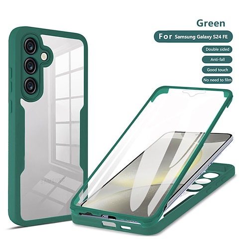 Handy Hülle Handyhüllen Für S25 S24 S24 FE S23 S22 S21 Ultra Plus A55 5G A35 5G A25 A15 Rückseite Stoßfest Retro TPU Acryl PC Image