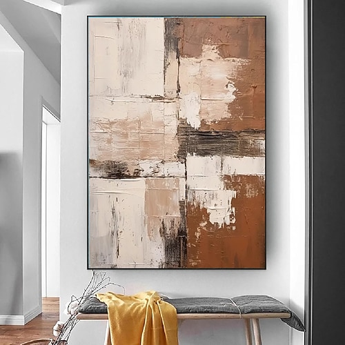 handgefertigte Ölgemälde Leinwand Wandkunst Dekoration moderne abstrakte für Wohnkultur gerollt rahmenlose ungedehnte Malerei Image