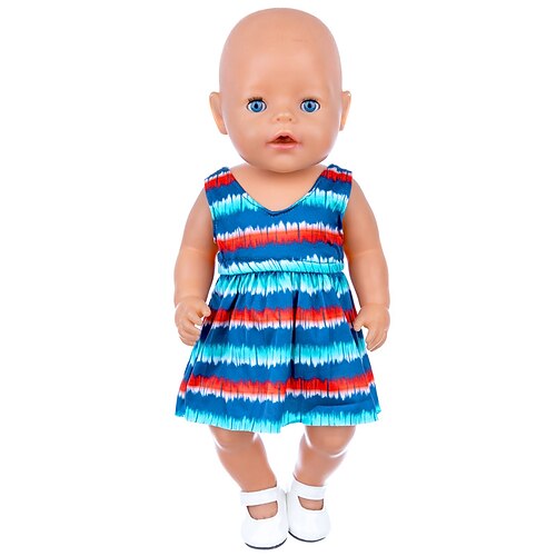 45 cm Puppenkleider und Zubehör passend für 45 cm Puppenmädchen (OHNE PUPPE) Weihnachtsgeschenk