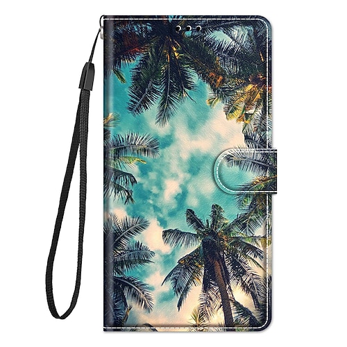 Handy Hülle Handyhüllen Für S26 Ultra Plus S25 S24 S23 S22 Plus Ultra S23 FE S20 A55 5G A35 5G A25 Rückseite Mit Ständer Mit Handgelenkschlaufe Kartenfach Retro TPU PU-Leder Image