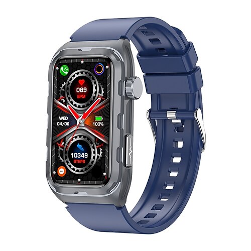 696 TK79 Smart Watch 1.47 Zoll Smart Band Fitness-Armband Bluetooth EKGPPG Temperaturüberwachung Schrittzähler für Android iOS Frauen Männer Nachrichten-Erinnerung IPX-0 27mm Gehäuse Valentinstag Image
