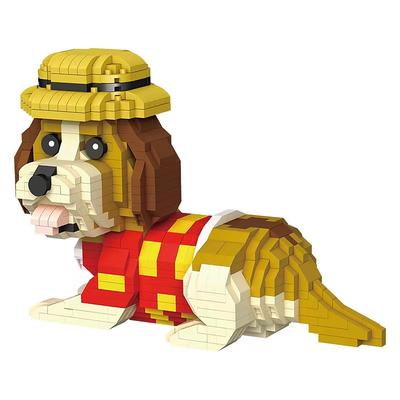 Micro Mini Blocks Dog Series Pets Dog Animal Model Set-Building and Pet Toys Gifts for Kid and Adult