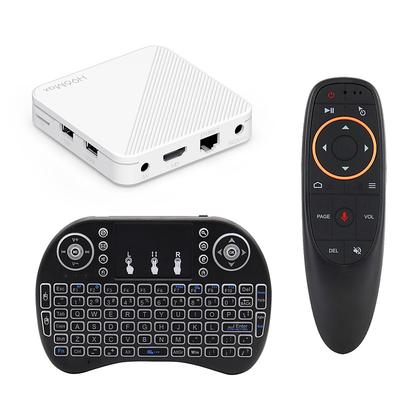 H96 Max H313 Android 14 4K Smart TV Box HD Original Cheapest Android 14 ATV Version Bluetooth Voice Remote WIFI 6 60fps Set Top Box