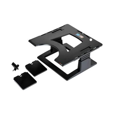 3M Adjustable Notebook Riser, 13" x 13" x 4" to 6", Black, Supports 20 lbs (MMMLX500) Each 3M™ Workstation Mobile Device Mounts & Stands