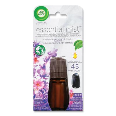 Air Wick Essential Mist Refill, Lavender and Almond Blossom, 0.67 oz Bottle (RAC98552EA) Each Air Wick® Air Fresheners & Odor Eliminators