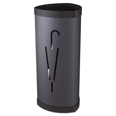 Alba Triangular Umbrella Stand, Steel/Plastic, 10.25w x 10.25d x 23.67h, Black (ABAPMTRIA2N) Each Alba™ Clothes Racks