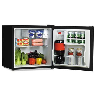 Alera 1.6 Cu. Ft. Refrigerator with Chiller Compartment, Black (ALERF616B) Each Alera® Refrigerators