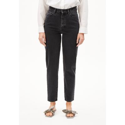 MAIRAA - Frauen Mom Fit Jeans - schwarz (Größe: 25/32) Image