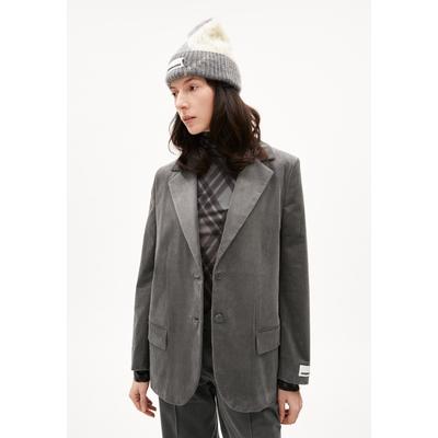 BENAAI CORDUROY - Frauen Relaxed Fit Jacke - grau (Größe: S)