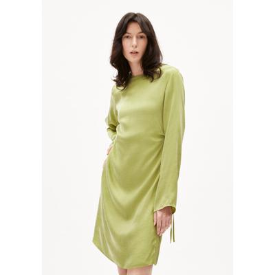 ZYLAA - Frauen Regular Fit Kleid - oliv (Größe: M) Image