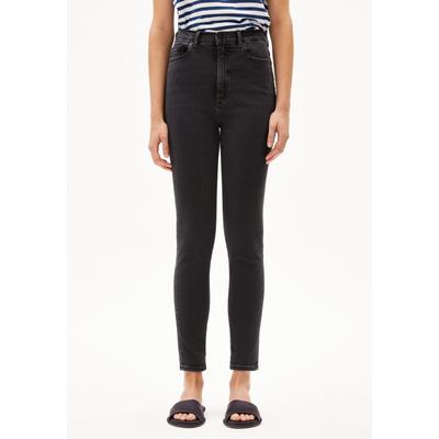 INGAA - Frauen Skinny Fit Jeans - schwarz (Größe: 29/34)