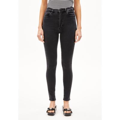 INGAA - Frauen Skinny Fit Jeans - schwarz (Größe: 29/32)