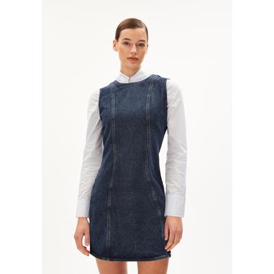 ENUYAA - Frauen Regular Fit Kleid - blau (Größe: S)