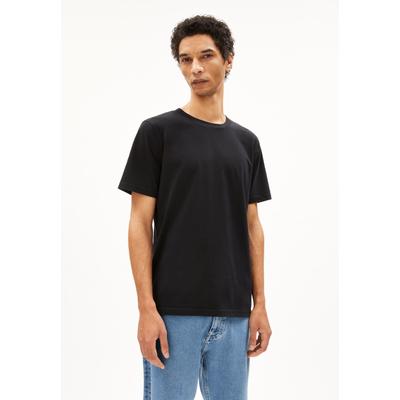 JAAMES - Männer Regular Fit T-Shirt - schwarz (Größe: M)