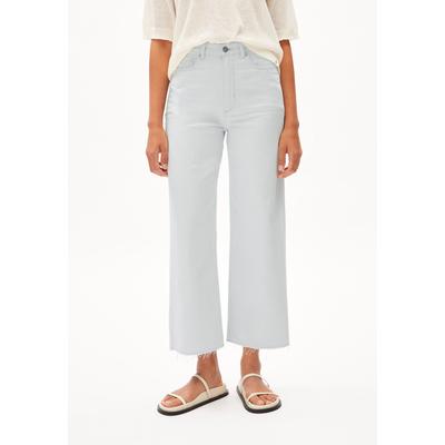 ENIJAA CROPPED - Frauen Regular Fit Jeans - weiss (Größe: 31/32) Image