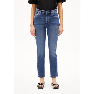 LEJAANI | Slim Jeans Bio-Baumwoll Mix X-Stretch - blau (32-28) Image