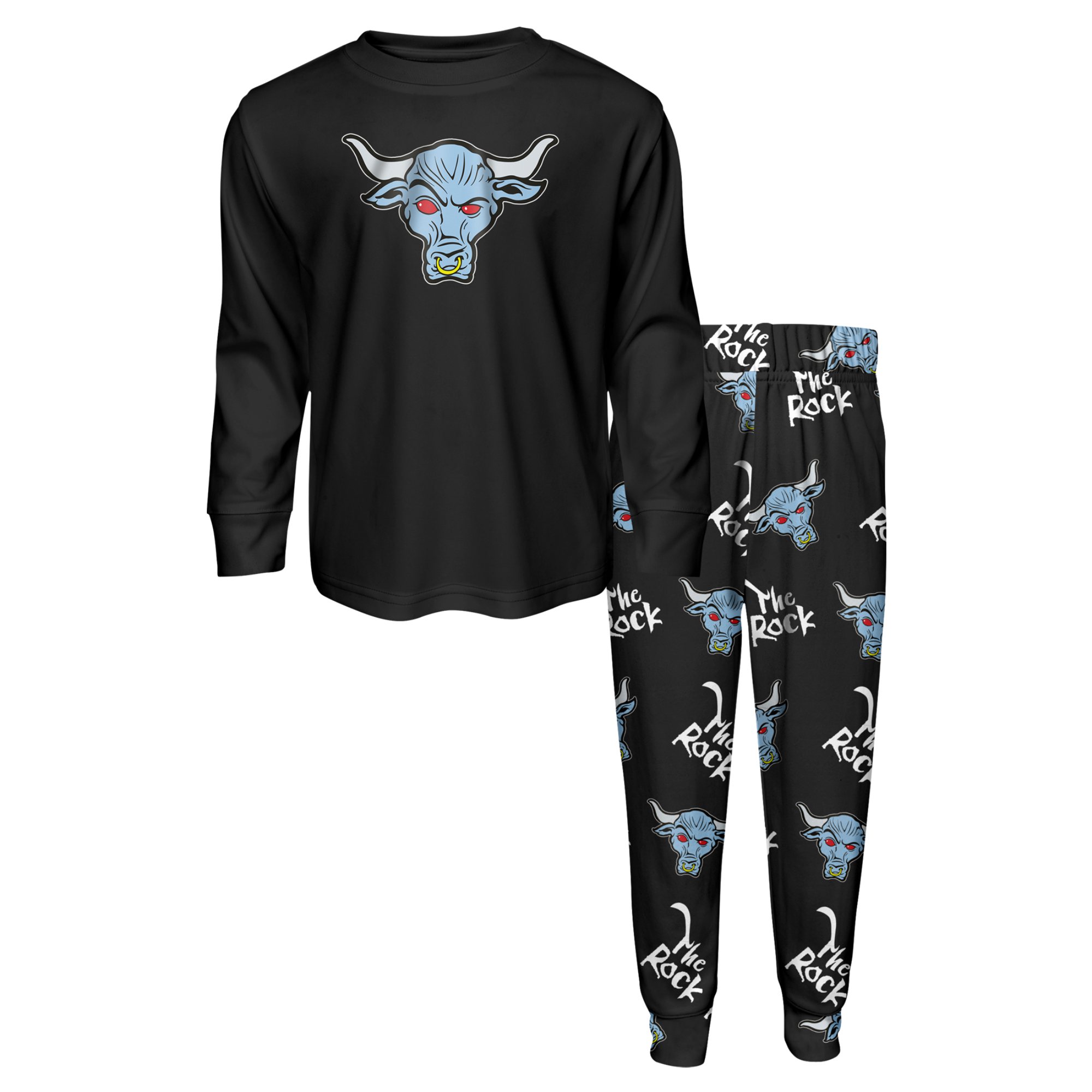 The Rock WWE Langarm Pyjama-Set - Jugendliche Image