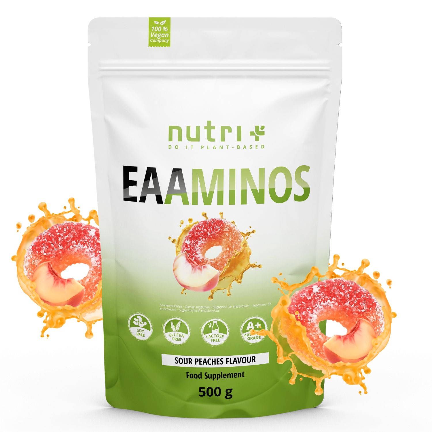 Nutri+ Instant EAA Polvere 500g Complesso - Aminoacidi Essenziali 500