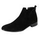 𝗪aterproof Winter Boots Women Large Size Boots Versatile Fashion Pointed Light and Comfortable Short Ankle Boots Ladies 𝗪𝗲llingtonBoots Size 4 (Black, 10)