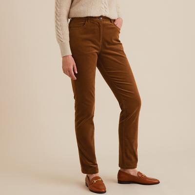Stretchy Velour Trousers