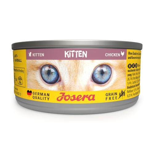 12x85g Josera Kitten Huhn Katzenfutter nass