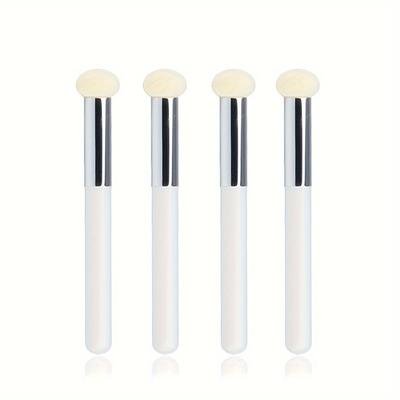 TEMU 4 Pack Of Foam Blending Sponges For Diy Crafting: Applying Ink On Paper Cards - Suitable For Normal Skin Types Image