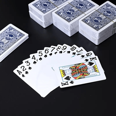 TEMU Waterproof Standard Playing Cards Set For Adults With Box, Anti-bend Paper Material, Ideal For Party Entertainment And Card Games, Age 14+, Multiple Decks (pcs/set) Image