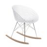 Kartell - Rocking chair Smatrik - Transparent - Bois - Designer Tokujin Yoshioka