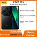 Versione globale POCO C75 Smartphone Helio G81-Ultra Immersive 6,88 “Display Massive 5160mAh (typ) batteria chiara 50MP doppia fotocamera