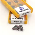 10 pezzi MMT16ER AG60-S MMT16IR Inserto in metallo duro MMT 16ER AG55 16IR per utensili per tornio universale CNC di alta qualità