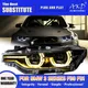 AKD Lampada Frontale per BMW F30 F31 F35 Faro A LED 2013-2019 Fari Serie 3 DRL Indicatori di direzione Fascio Alto Angelo Occhio Lente Del Proiettore