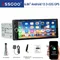 ESSGOO Singolo 1 DIN Car Stereo Unità di Testa Radio Apple Carplay Android Auto Bluetooth USB Tipo C GPS NAV WIFI RDS Mirror Link EQ