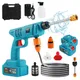 Lavatrice per auto ad alta pressione senza fili Pistola per lavatrice Generatore senza fili Pulitore a spruzzo elettrico Lavatrice per auto per batteria Makita 18V