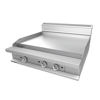 Hestan HTG36 LP 36" Gas Commercial Griddle w/ Thermostatic Controls - 1" Steel Plate, Liquid Propane, Stainless Steel, Gas Type: LP