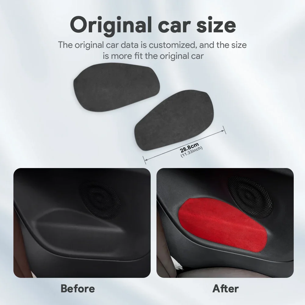 Adesivo per bracciolo posteriore in pelle scamosciata italiana di alta qualità per Fiat 500 2008-2023 Abarth 595 2012 2013 2014 2015 2016 2017 2018 2020 2021 2022 2023