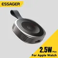 Essager Caricabatterie wireless magnetico per Apple Watch 8 7 6 5 4 3 2 SE Caricatore rapido magnetico portatile USB tipo C per iWatch Ultra