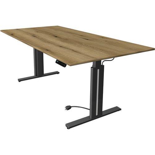 Bureau Assis/debout Move3 L200xp100xh72-120cm 4 Mem. Fonction Chêne - Kerkmann