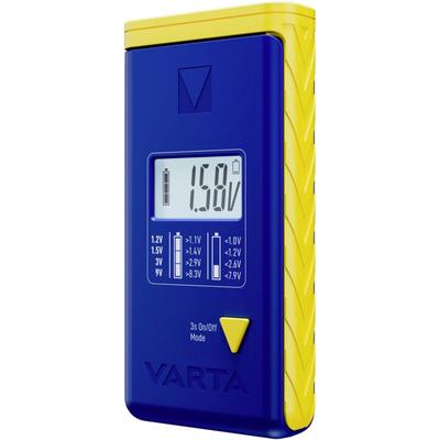 Varta - Batterietester lcd Battery Test Messbereich (Batterietester) 1,2 v, 1,5 v, 3 v, 9 v Akku,