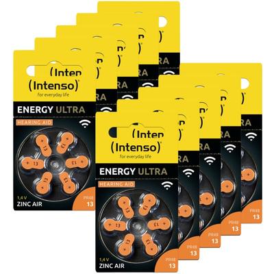 Hörgerätebatterie PR48-13 1.45 v 60 St. 230 mAh Zink-Luft 7504426MP - Intenso Image
