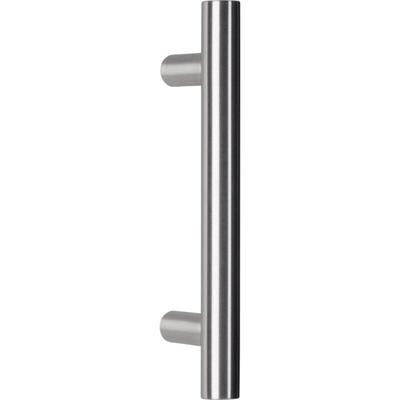 Alpertec - Stoßgriff Korfu Edelstahl - 8.4 x 10.0 x 2.5 cm Türbeschläge Image