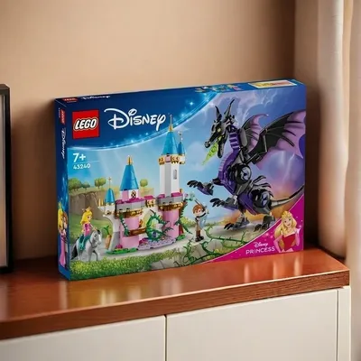 43240 LEGO Disney Marlin Felson transforms into a dragon building block toy for children aged 7 and