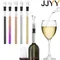 JJYY Stainless Steel Wine Pourer, Red Wine Quick Chiller Wine Cooler with Beer Drink Chiller Bar