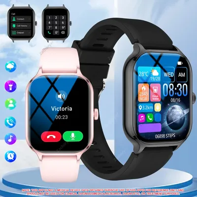 HOT Smart watch, call, message reminder, compatible with iPhone/android mobile phone