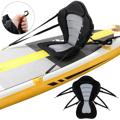 SUP Paddle Board Seat Adjustable Backrest Padded Kayak Seat Surf Paddle Board Non Slip Rest Support