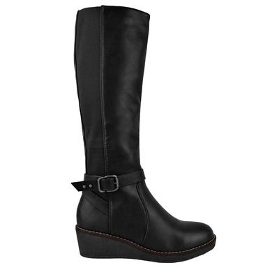 Where's That From - Damen Kniehohe Stiefel "Ayleen" (Schwarz)