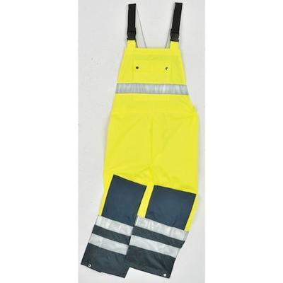 OCCUNOMIX LUX-TENBIB-YXL Breathable Bib Pants,Hi-Vis Yellow,XL